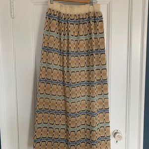Awesome Vintage Wool Maxi Skirt